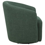 Mossbrook Fabric Upholstered Swivel Accent Chair Green - 903222