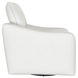 Madia Upholstered Sloped Arm Swivel Glider Chair Vanilla - 903391