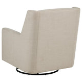 Sorrel Fabric Upholstered Swivel Glider Arm Chair Latte - 903930