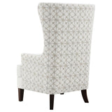 Pippin Upholstered High Wingback Accent Chair Latte - 904066