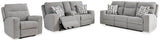 Biscoe Power Reclining Sofa, Loveseat and Recliner - 90503U2