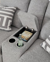 Biscoe Power Reclining Sofa, Loveseat and Recliner - 90503U2