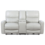 Denson - Power Reclining Loveseat With Console And USB Port