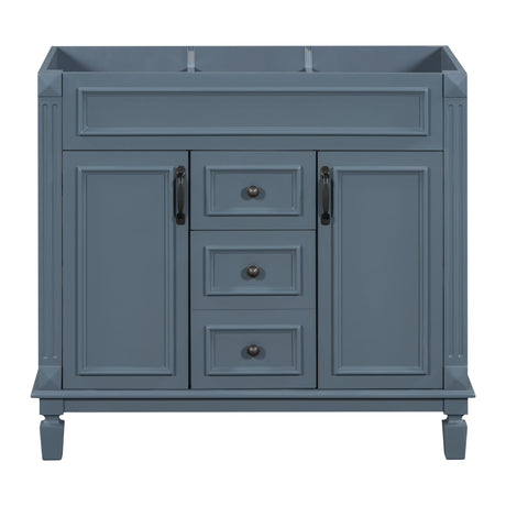 Bathroom Vanity Cabinet With 2 Soft Closing Doors And 2 Drawers