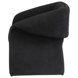 Ramsey Upholstered Sloped Arm Accent Chair Black - 907524