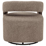 Westhill Boucle Upholstered Swivel Accent Chair Rocky Road - 907538