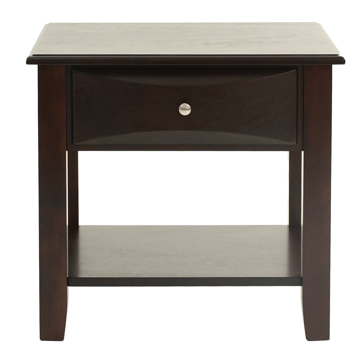 Simple Style Table With Shelf