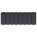 Summer Fabric Upholstered Tufted Accent Bench Charcoal - 910294