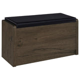 Arrington Storage Bench Smoked Oak - 910321