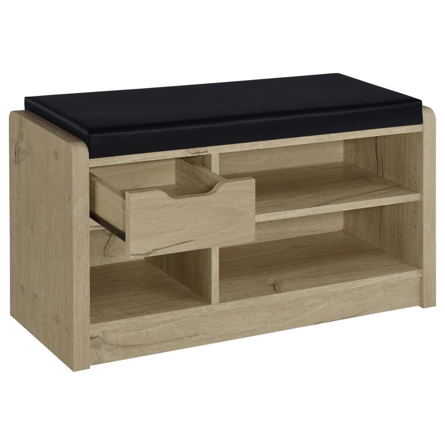Arrington Storage Bench White Oak - 910322