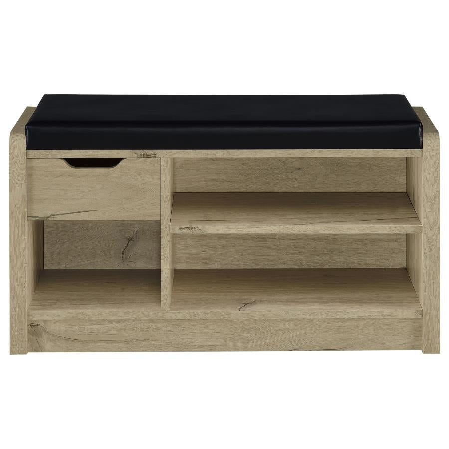 Arrington Storage Bench White Oak - 910322