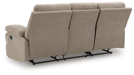 Side-Swipe Reclining Sofa with Drop Down Table - PC9140589