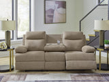 Side-Swipe Reclining Sofa with Drop Down Table - PC9140589