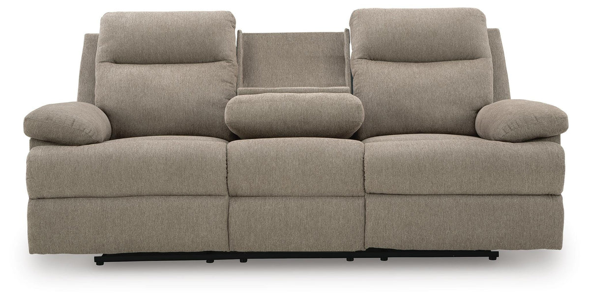 Side-Swipe Reclining Sofa with Drop Down Table - PC9140589