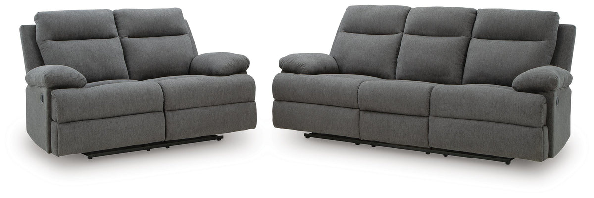 Side-Swipe Reclining Sofa and Loveseat - PC91406U1