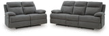 Side-Swipe Reclining Sofa and Loveseat - PC91406U1