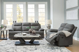 Side-Swipe Reclining Sofa and Loveseat - PC91406U1