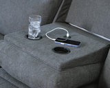 Side-Swipe Reclining Sofa and Loveseat - PC91406U1
