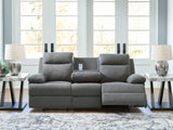 Side-Swipe Reclining Sofa with Drop Down Table - PC9140689