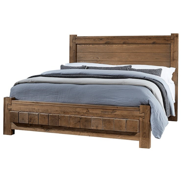 Dovetail King Bed, Dresser, & Mirror - 752-668+752-922+752-166+752-002+752-446