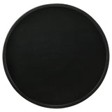 Ixia Round Solid Mango Wood Accent Side Table Black Stain - 915109