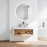 Floating Bathroom Vanity With Vessel Sink