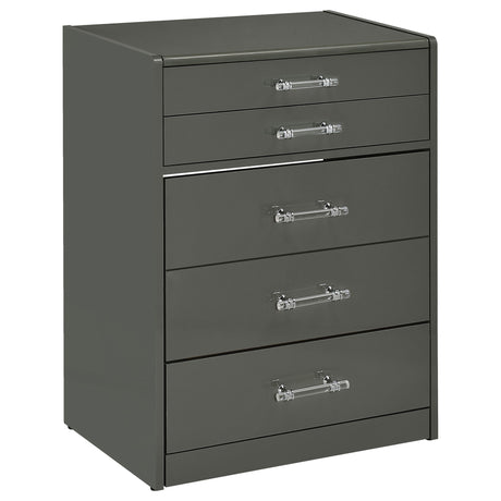 Ayuba - 3 Drawer Makeup Vanity Table With Mirror And Stool