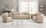 Keith - 3 Piece Living Room Set (Comes With Matching Color Toss Pillows)