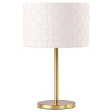 Ramiro 66-inch Drum Shade Metal Bedside Table Lamp Gold - 920304