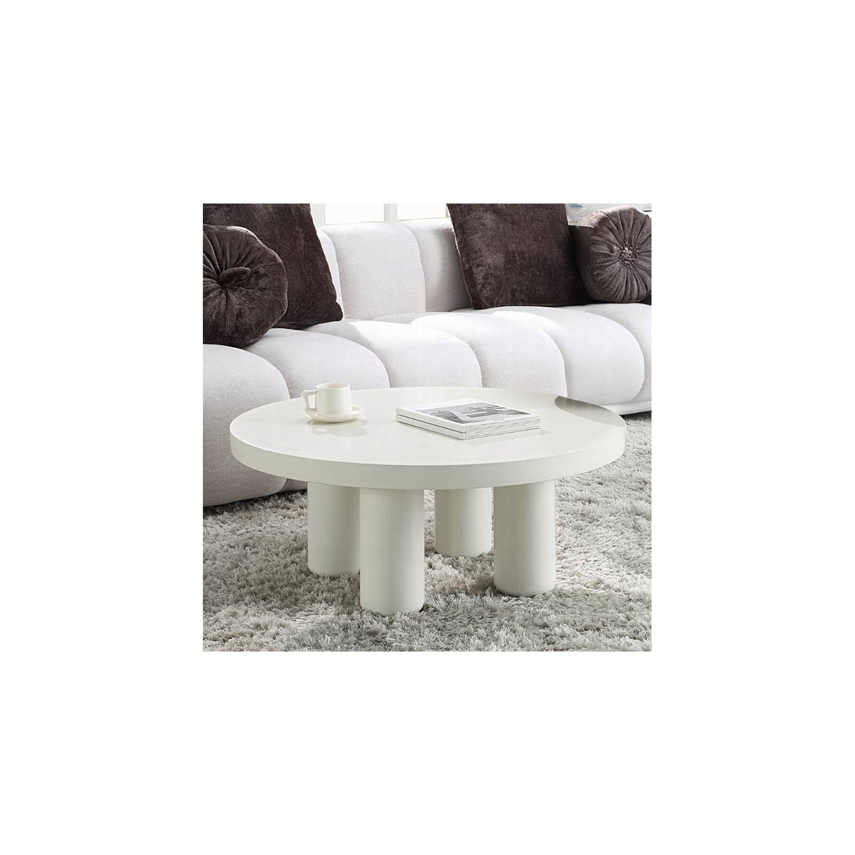 Loanna - Coffee Table - White