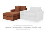 Modmax Left-Arm Facing Corner Chaise with Storage - 9210216S