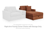 Modmax Right-Arm Facing Corner Chaise with Storage - 9210217S