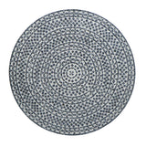 Unique Capiz Coffee Table & Pedestal Base