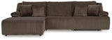 Top Tier 3-Piece Reclining Sectional Sofa Chaise - 92705S7