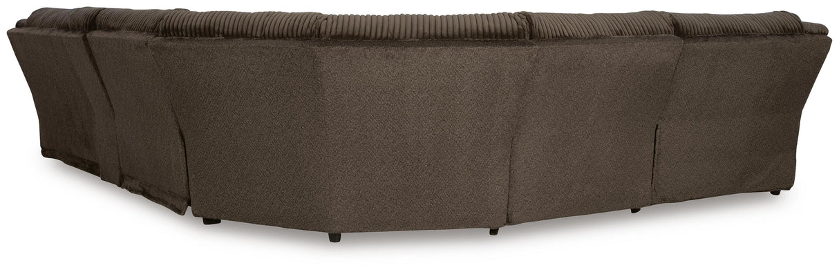 Top Tier 6-Piece Reclining Sectional with Chaise - 92705S2