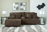 Top Tier 3-Piece Reclining Sectional Sofa with Chaise - 92705S5