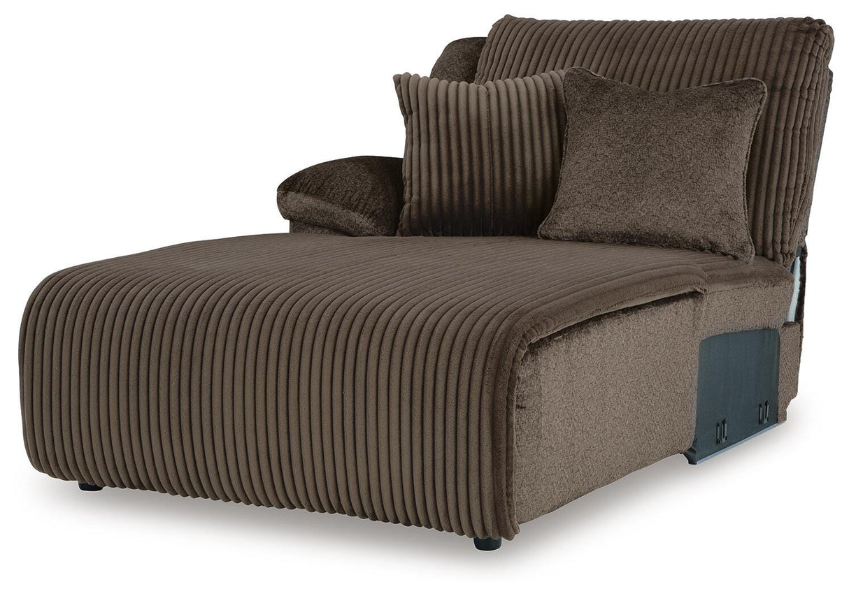 Top Tier 3-Piece Reclining Sofa Chaise Sectional - 92705S11