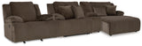 Top Tier 3-Piece Sectional and Recliner - 92705U1