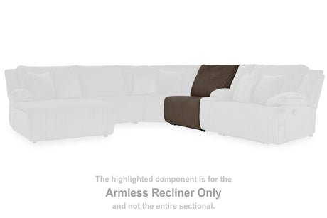 Top Tier Armless Recliner - 9270519