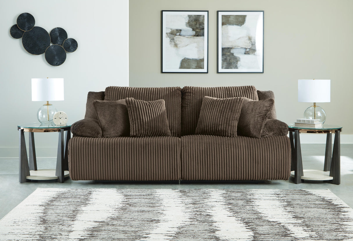 Top Tier 2-Piece Reclining Sectional Loveseat - 92705S9