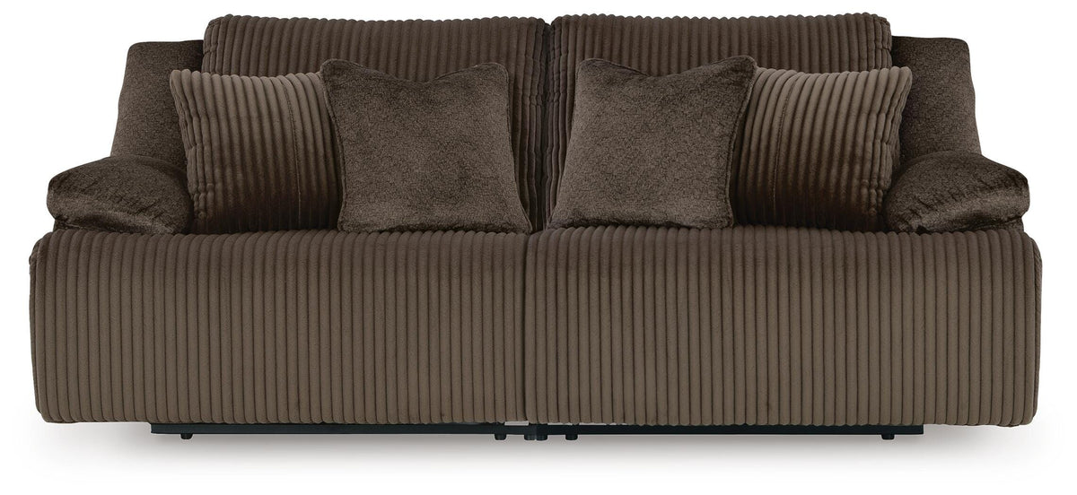 Top Tier 2-Piece Reclining Sectional Loveseat - 92705S9