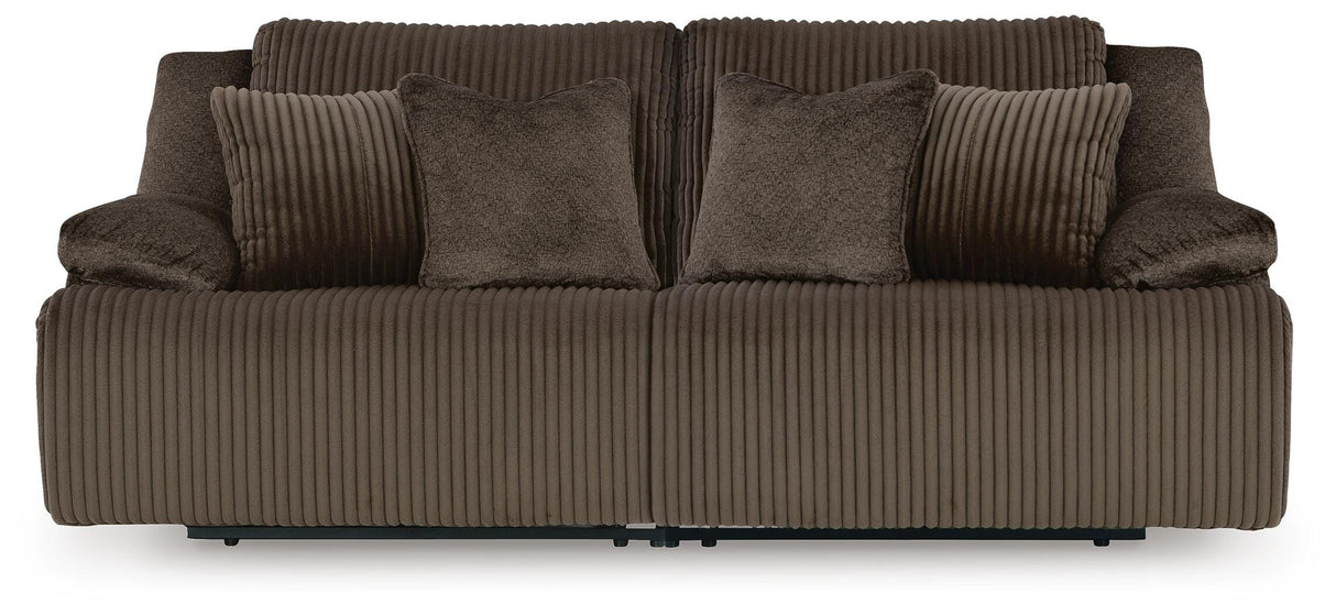 Top Tier 2-Piece Reclining Sectional Loveseat - 92705S9