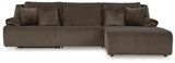 Top Tier 3-Piece Reclining Sectional Sofa Chaise - 92705S6