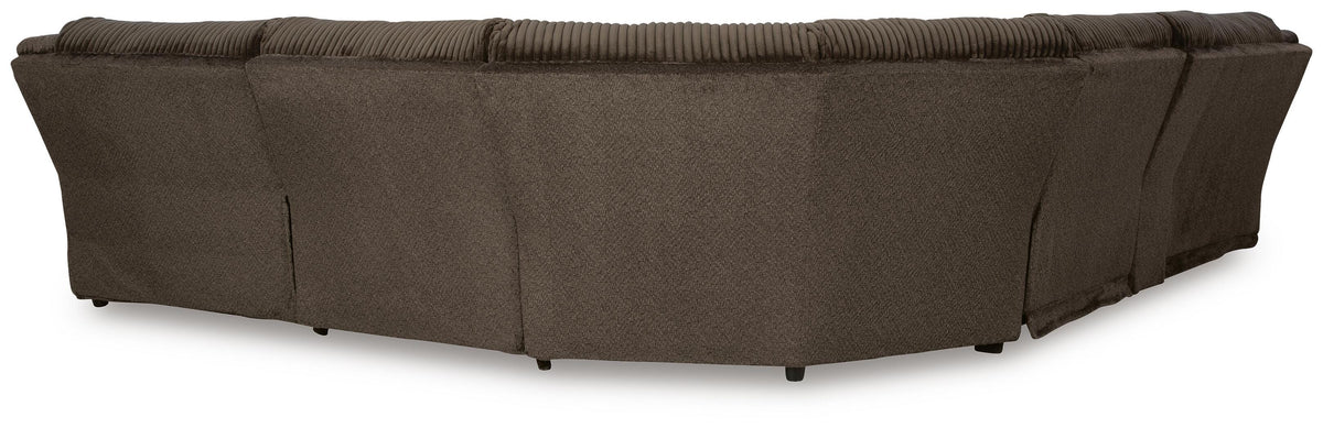 Top Tier 6-Piece Reclining Sectional with Chaise - 92705S1
