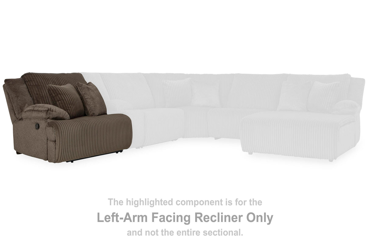 Top Tier Left-Arm Facing Recliner - 9270540
