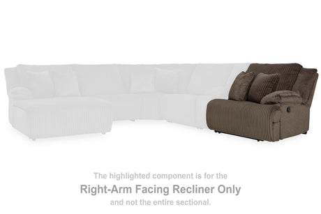 Top Tier Right-Arm Facing Recliner - 9270541