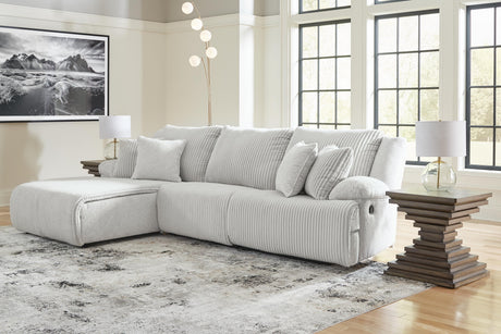Top Tier 3-Piece Reclining Sectional Sofa Chaise - 92706S7