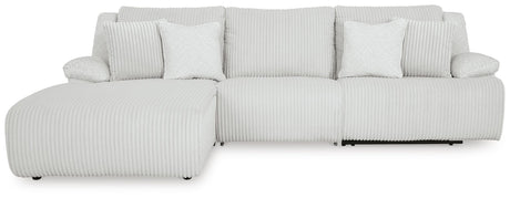 Top Tier 3-Piece Reclining Sectional Sofa Chaise - 92706S7