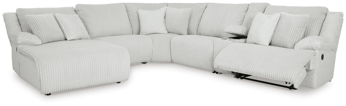 Top Tier 6-Piece Reclining Sectional with Chaise - 92706S2