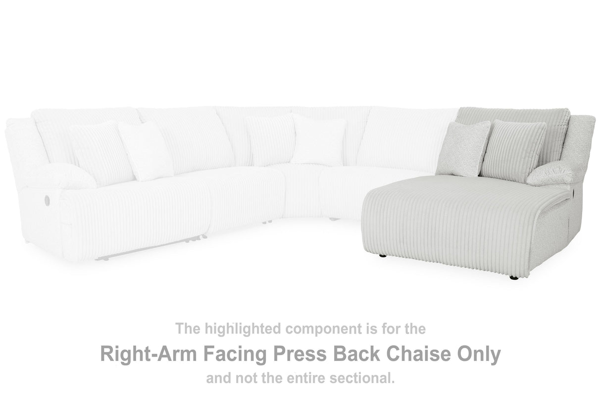 Top Tier Right-Arm Facing Press Back Chaise - 9270607